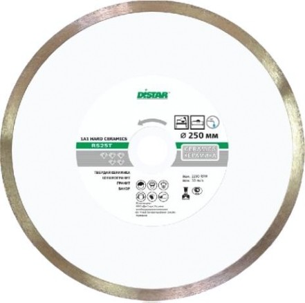 Алмазный диск для резки твердой керамики DI-Star 1A1R 250х25.4 мм [11120048019]
