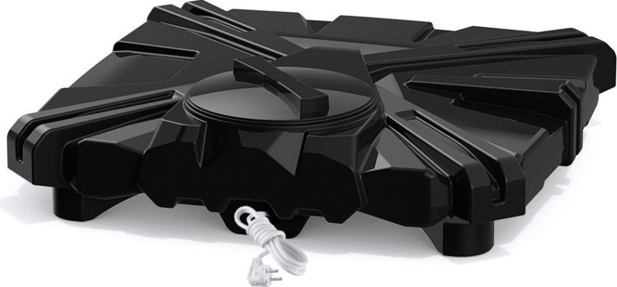 Бак для душа POLIMER GROUP «РОСА - 2» 110л с крышкой и подогревом [DRSR2110S112]