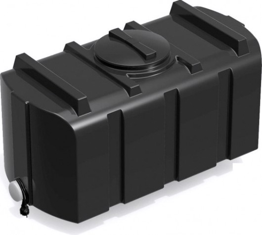 Бак для душа POLIMER GROUP серии «R» 300 л с крышкой и подогревом [DR300S112]