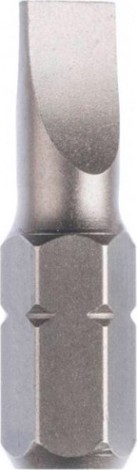 Бита для заворачивания Biber 84514 SL4 25мм (100шт.) [тов-079592]