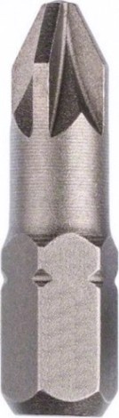 Бита для заворачивания Biber 84722 PZ2 25мм (100шт.) [тов-084982]