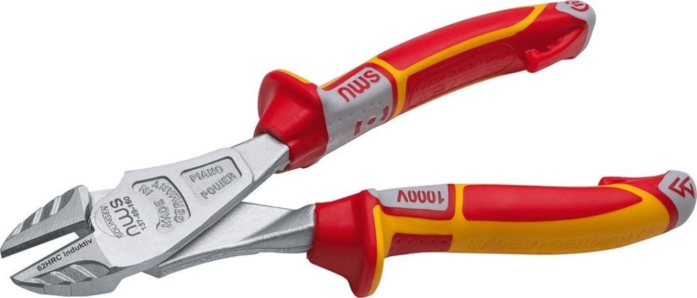 Бокорезы силовые диэлектрические NWS 180 мм 1000 V, 180 мм, покрытие Crom [137-49-VDE-180]