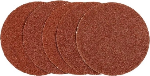 Диск на велюровой основе Biber 70662 125мм р60 (уп.5шт) [Тов-080374]