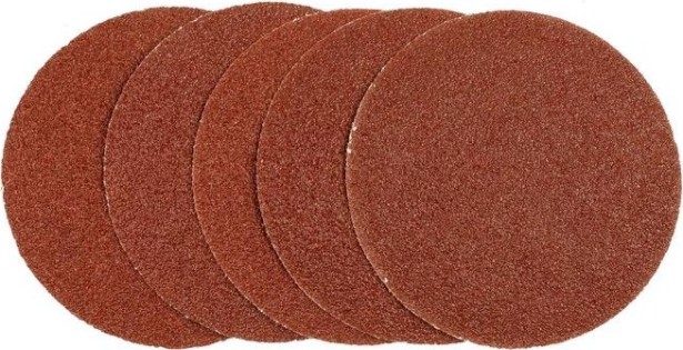 Диск на велюровой основе Biber 70666 125мм р150 (уп.5шт) [Тов-080378]