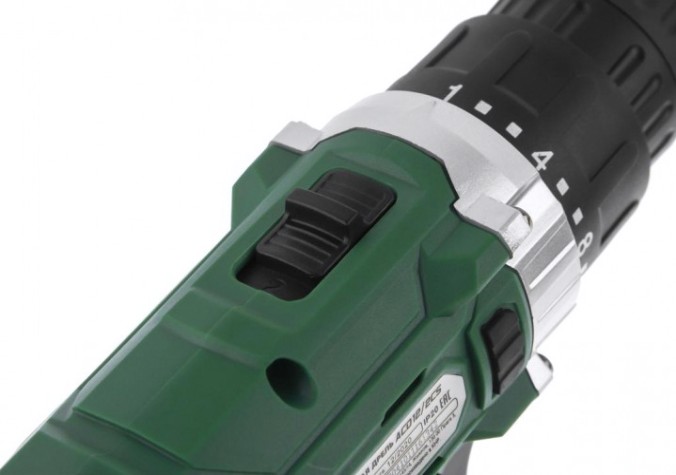 Дрель-шуруповерт аккумуляторная Hammer ACD12/2CS 2x1.5Ah Li-ion, 26Hм в кейсе [101-116]