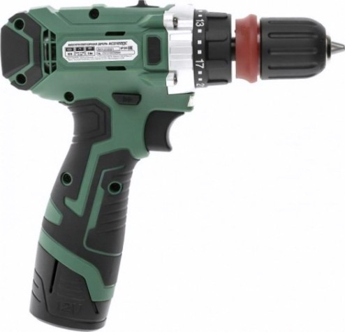 Дрель-шуруповерт аккумуляторная Hammer ACD122QC 2x2Ah Li-ion, 28Hм [216-020]