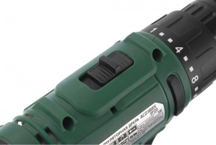 Дрель-шуруповерт аккумуляторная Hammer ACD18BS 2x2Ah, 45Hм в кейсе [101-122]