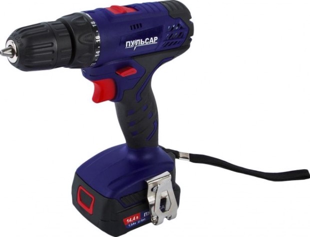 Дрель-шуруповерт аккумуляторная ПУЛЬСАР ДА 14,4-2 [792-698]