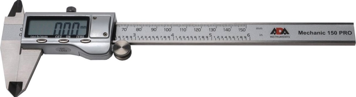 Электронный штангенциркуль ADA Mechanic 150 Pro [А00380]