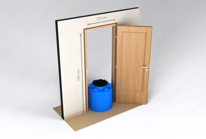 Емкость ЭКОПРОМ ЭВЛ-Т 100 л., вертикальная [зеленый]