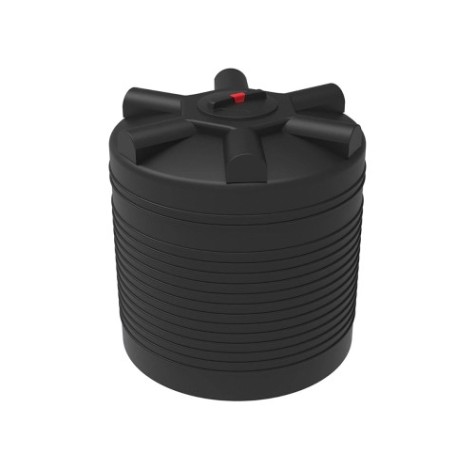 Емкость ЭКОПРОМ ЭВЛ1000 л., вертикальная [черный]