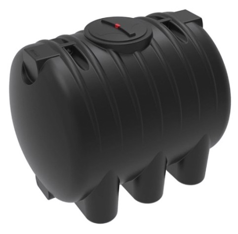 Емкость ЭКОПРОМ HR5000 л., горизонтальная [черный]