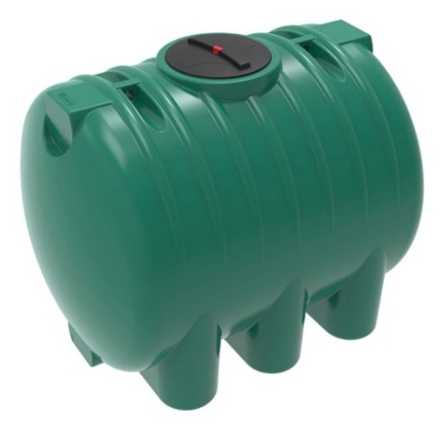 Емкость ЭКОПРОМ HR5000 л., горизонтальная [зеленый]