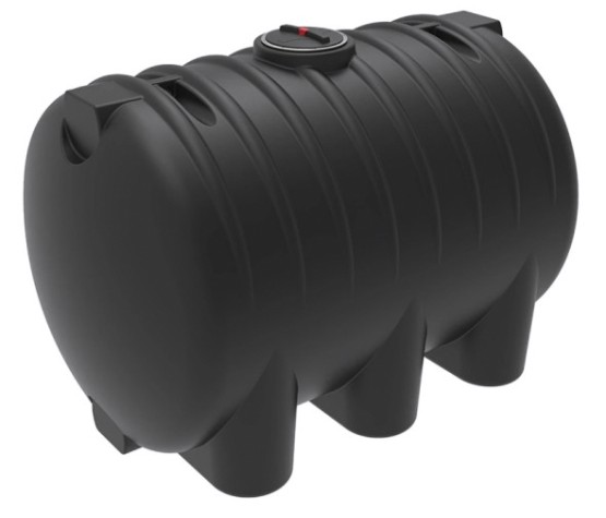 Емкость ЭКОПРОМ HR8000 л., горизонтальная [черный]