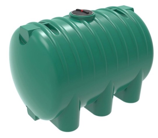 Емкость ЭКОПРОМ HR8000 л., горизонтальная [зеленый]