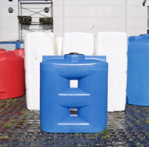 Емкость ЭКОПРОМ S1500 л., вертикальная [белый]