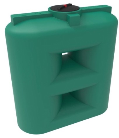Емкость ЭКОПРОМ SL2000 л., вертикальная [зеленый]