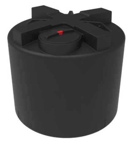 Емкость ЭКОПРОМ T 2000 л., вертикальная [черный]