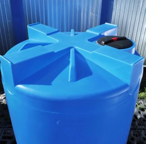 Емкость ЭКОПРОМ T 5000 л., вертикальная [черный]