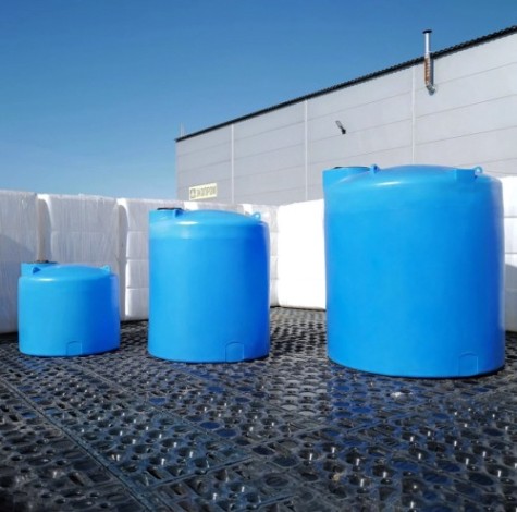 Емкость ЭКОПРОМ TOR 2000 л., вертикальная [синий]