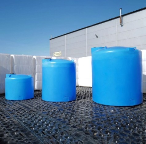 Емкость ЭКОПРОМ TOR 2000 л., вертикальная [зеленый]