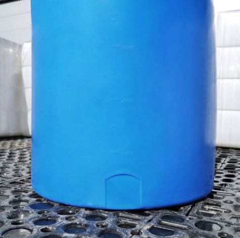 Емкость ЭКОПРОМ TOR 5000 л., вертикальная [черный]