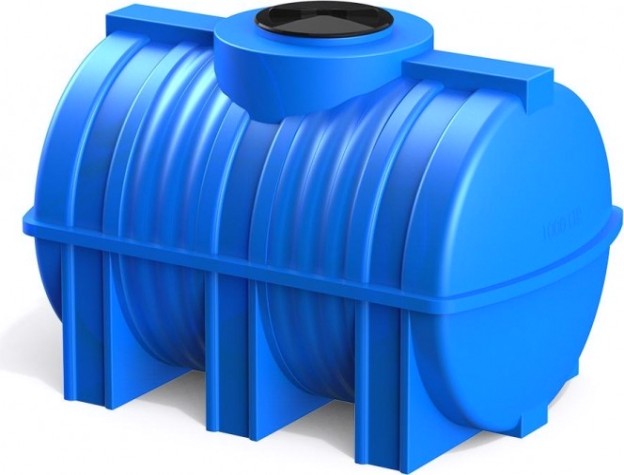 Емкость POLIMER GROUP G 1000 горизонтальная [синий]