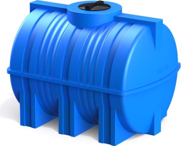 Емкость POLIMER GROUP G 2000 горизонтальная [синий]