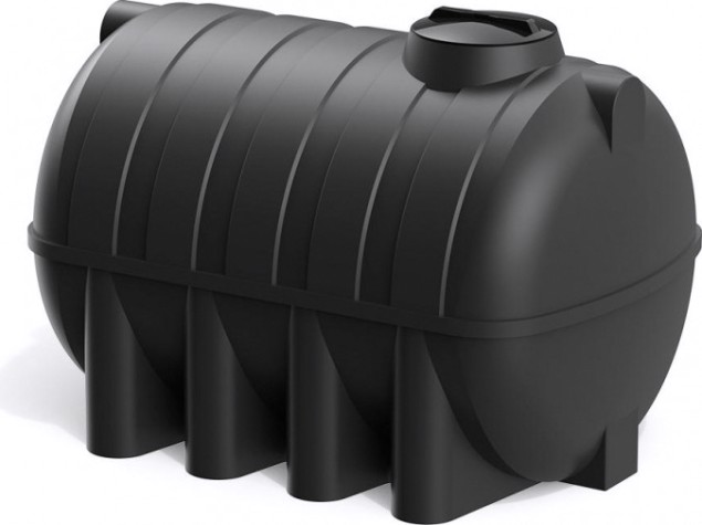 Емкость POLIMER GROUP G 2500 горизонтальная [черный]