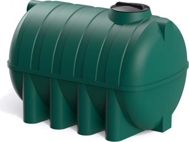 Емкость POLIMER GROUP G 2500 горизонтальная [зеленый]