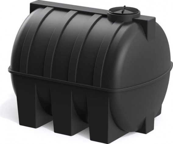 Емкость POLIMER GROUP G 5000 горизонтальная [черный]