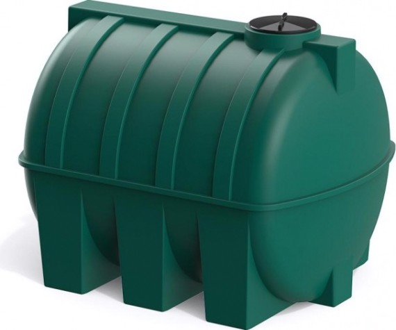 Емкость POLIMER GROUP G 5000 горизонтальная [зеленый]