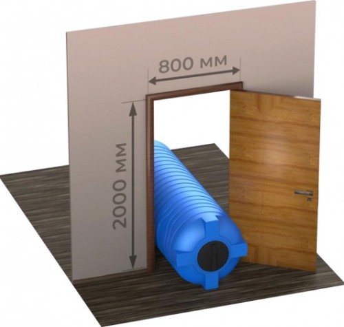 Емкость POLIMER GROUP N 1000 вертикальная [черный]