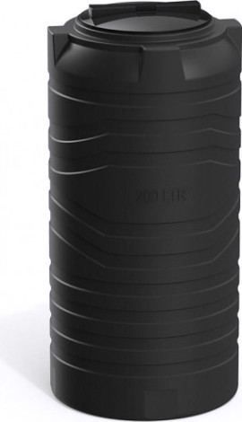 Емкость POLIMER GROUP N 200 вертикальная [черный]