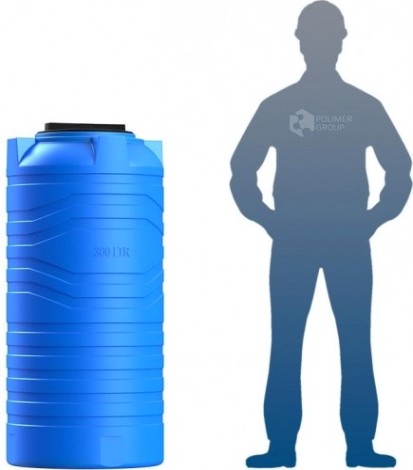 Емкость POLIMER GROUP N 300 вертикальная [синий]
