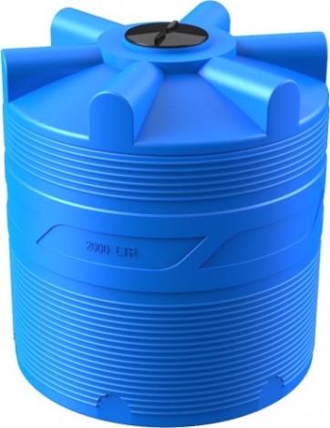 Емкость POLIMER GROUP V 2000 вертикальная [синий]