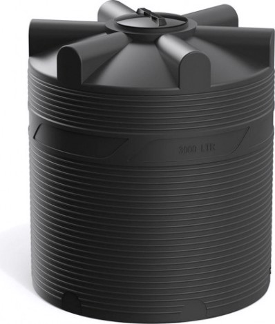 Емкость POLIMER GROUP V 3000 вертикальная [черный]