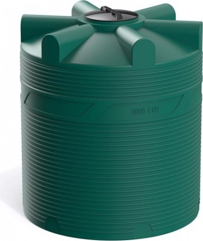 Емкость POLIMER GROUP V 3000 вертикальная [зеленый]