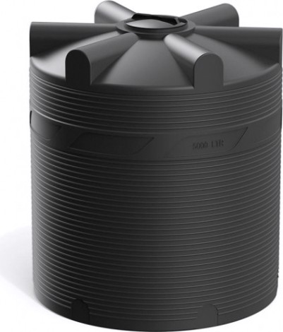 Емкость POLIMER GROUP V 5000 вертикальная [черный]