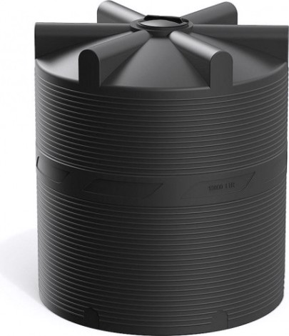 Емкость POLIMER GROUP V10000 вертикальная [черный]