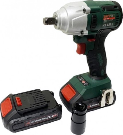 Гайковерт аккумуляторный DWT ABW-20 D-2 BMC ударный [5.2.56]