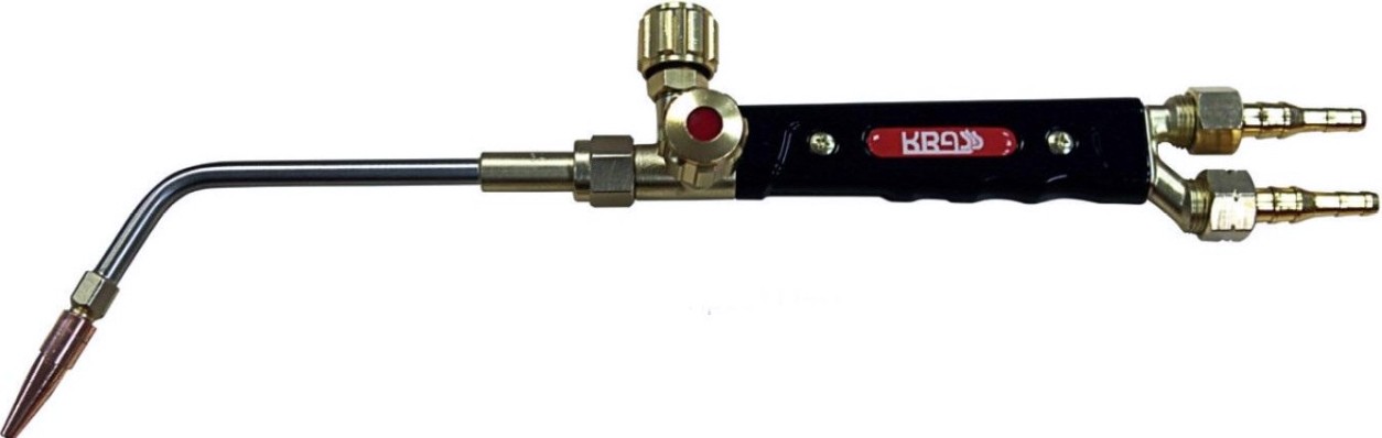 Горелка ацетиленовая KRASS Г2С-23 (с универсальным ниппелем 6/9) нак.№ 2, 3 [2117534]