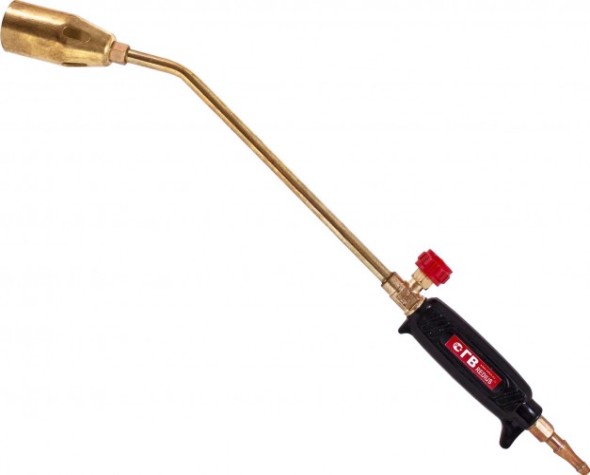 Горелка газовоздушная REDIUS ГВ-100 для кабельных работ (ф 35мм, L=490мм) вентильная [08101]