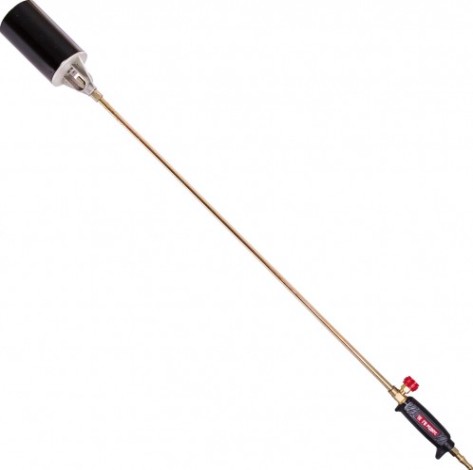 Горелка газовоздушная REDIUS ГВ-121 для кровельных работ (ф 70мм, L=1015мм) вентильная [08203]