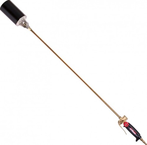 Горелка газовоздушная REDIUS ГВ-121-Р для кровельных работ (ф 70мм, L=1015мм) рычажная [08204]