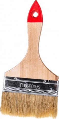Кисть флейцевая Biber Эконом 31115 натур. щетина, дер. рукоятка, 75мм [Тов-001971]