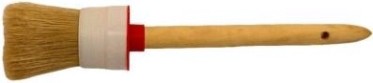 Кисть круглая 888 0100141 №14, из светлой щетины в пластмассовой оправке