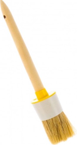 Кисть круглая Biber Стандарт 31187 натур. щетина, дер. рукоятка, 55мм [Тов-001901]