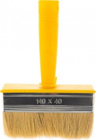 Кисть макловица Biber Мастер 31304 натур. щетина, пласт. рукоятка, 140х40мм [Тов-001936]