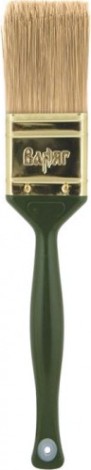 Кисть плоская ВАРЯГ 31231 натур. щетина 25мм [тов-148749]